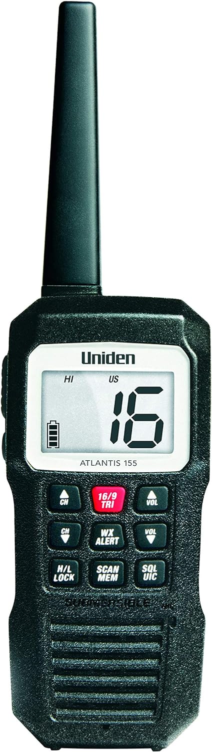 Uniden Atlantis 155 Handheld Two-Way VHF Marine Radio Review
