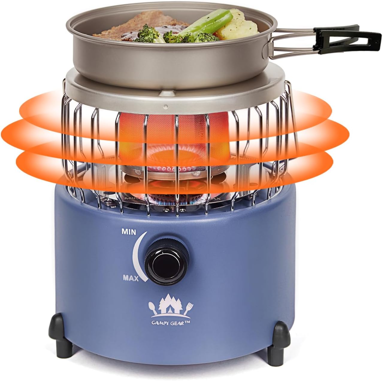 Campy Gear Chubby 2 in 1 Portable Propane Heater & Stove Review