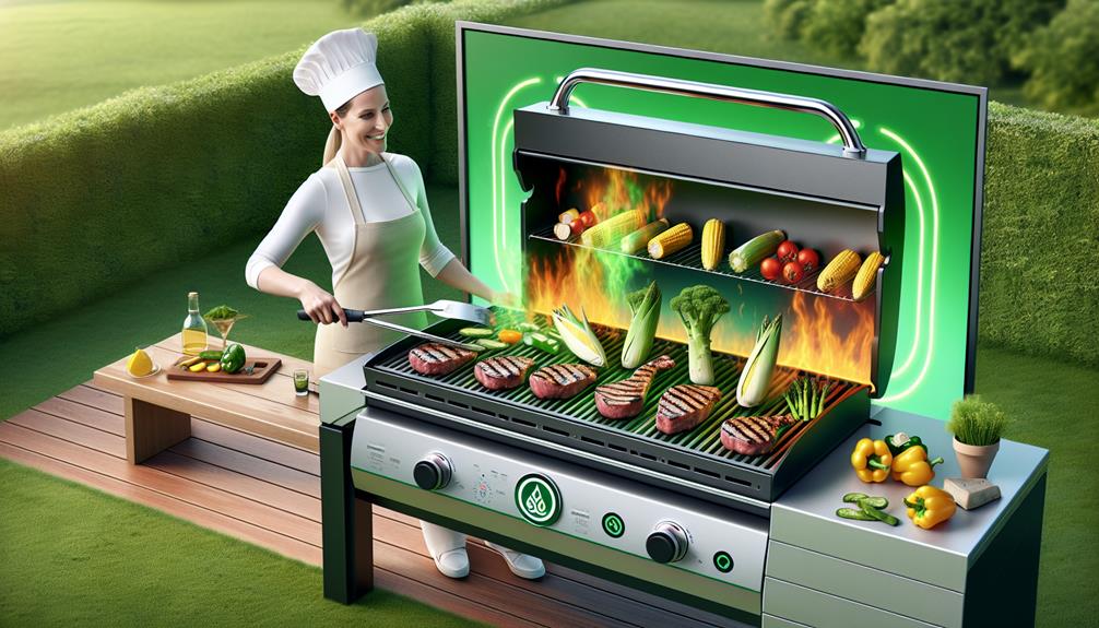 electric grill weighing the benefits