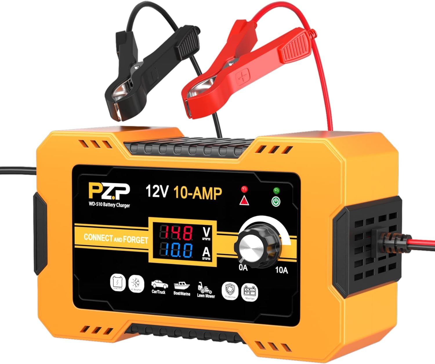 PZP 12V 10A Manual Battery Charger Review