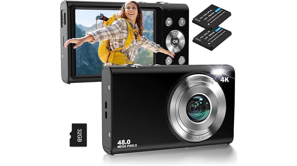 autofocus 4k vlogging camera