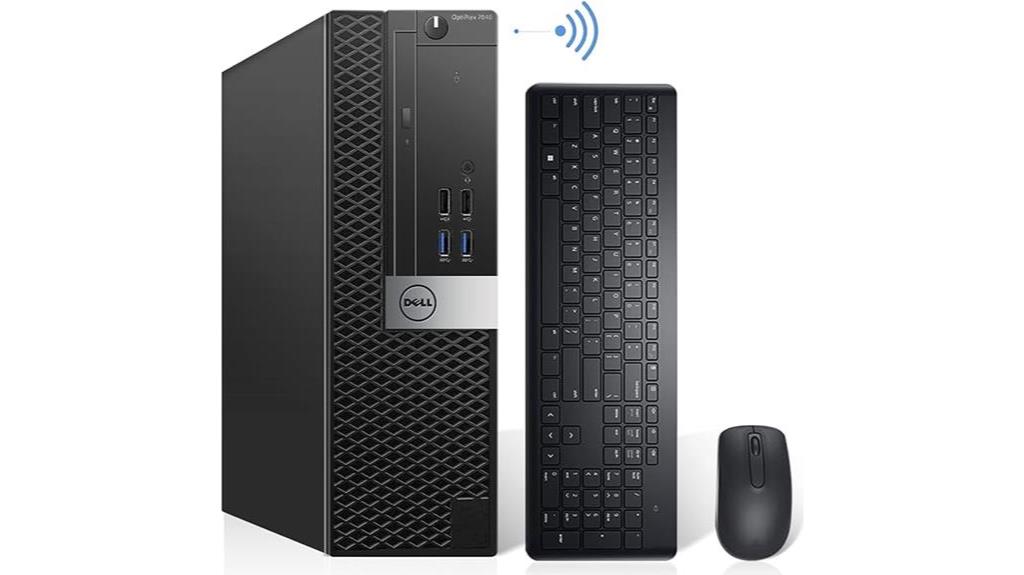 compact and powerful workstation