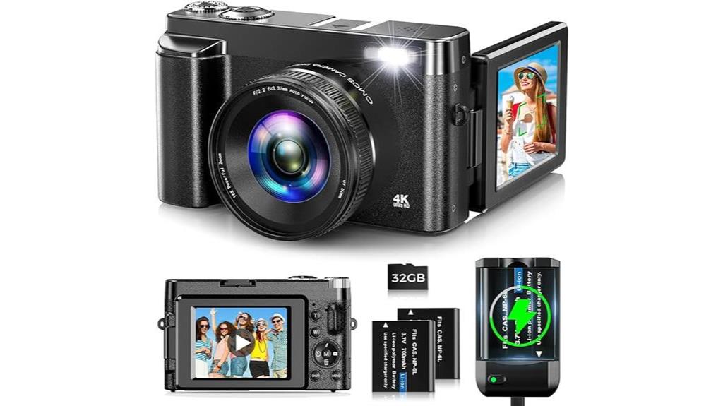 4K Digital Camera Review: Compact & Versatile Option