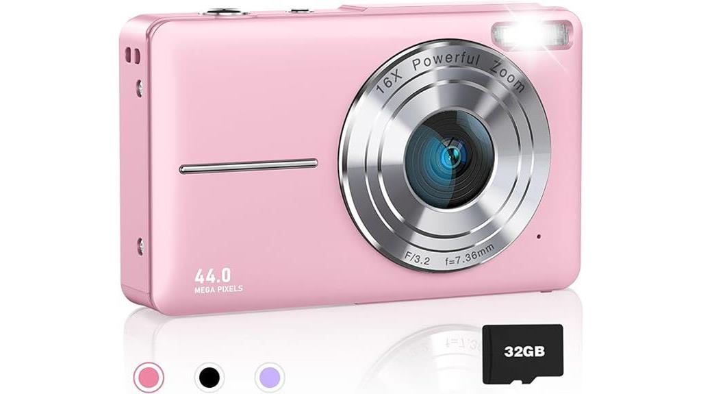 high resolution point and shoot camera