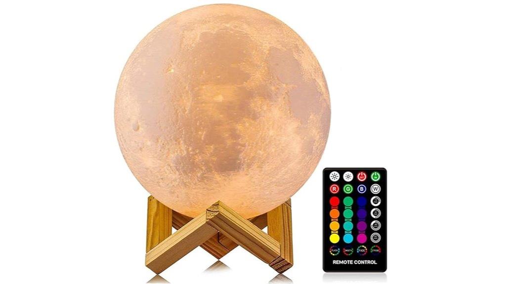 3d printing moon lamp