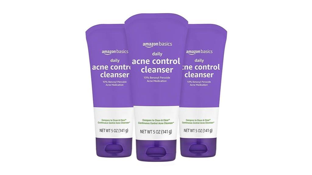 acne control cleanser pack