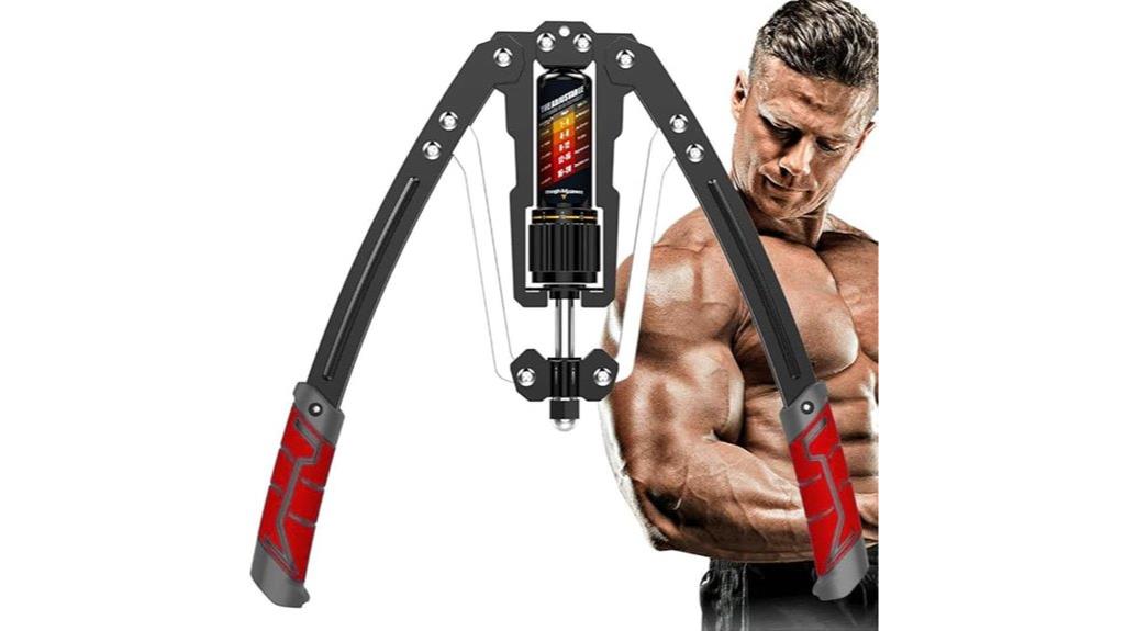 adjustable hydraulic arm exerciser