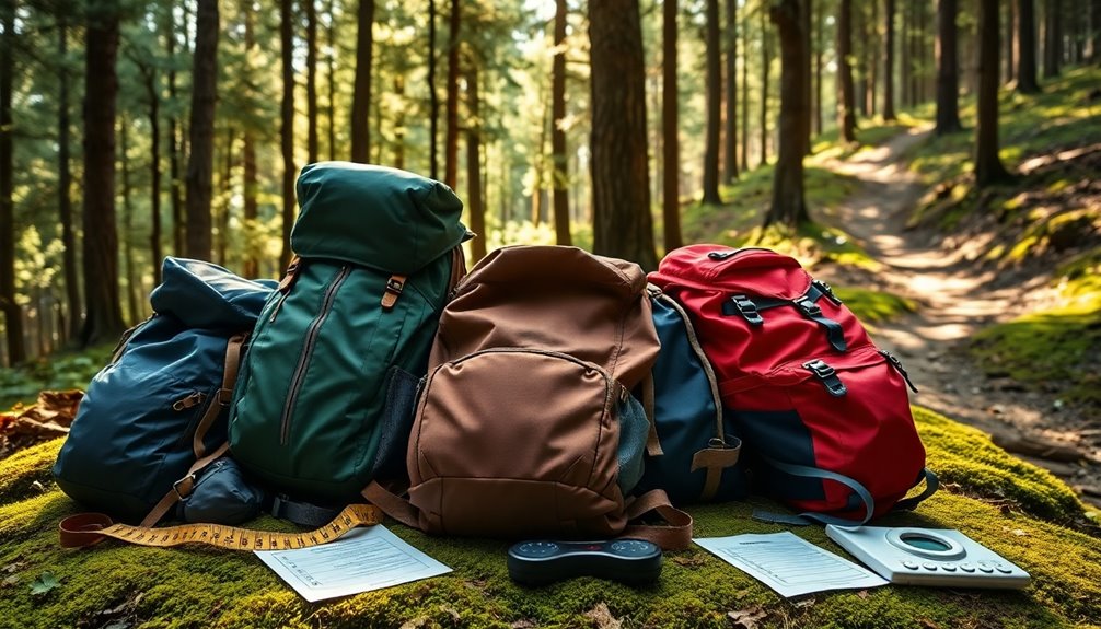 affordable hiking backpack selection