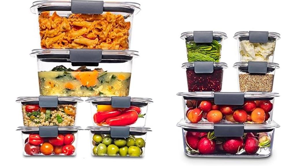 airtight bpa free food storage