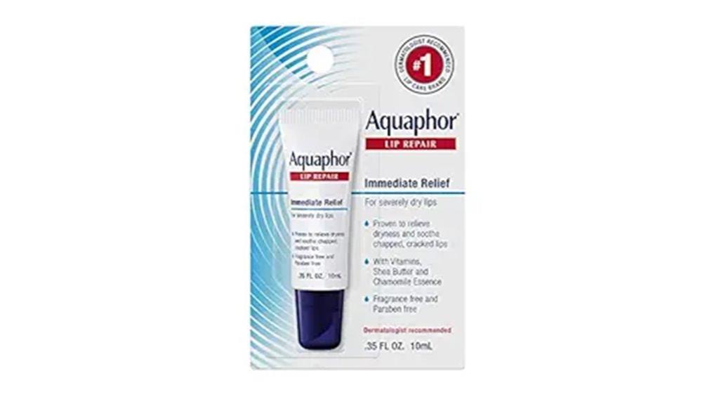 aquaphor lip repair ointment