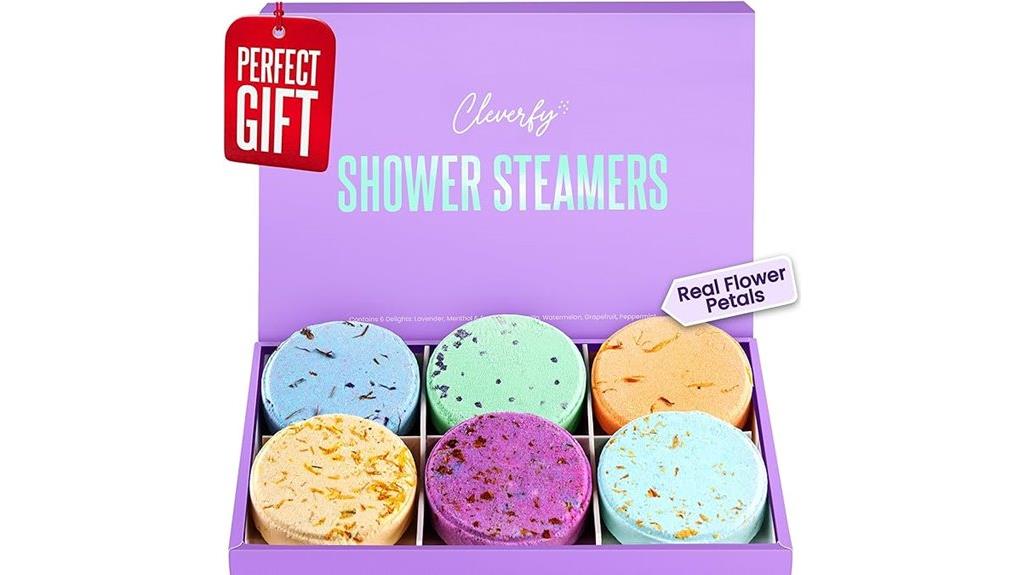 aromatherapy shower steamers box