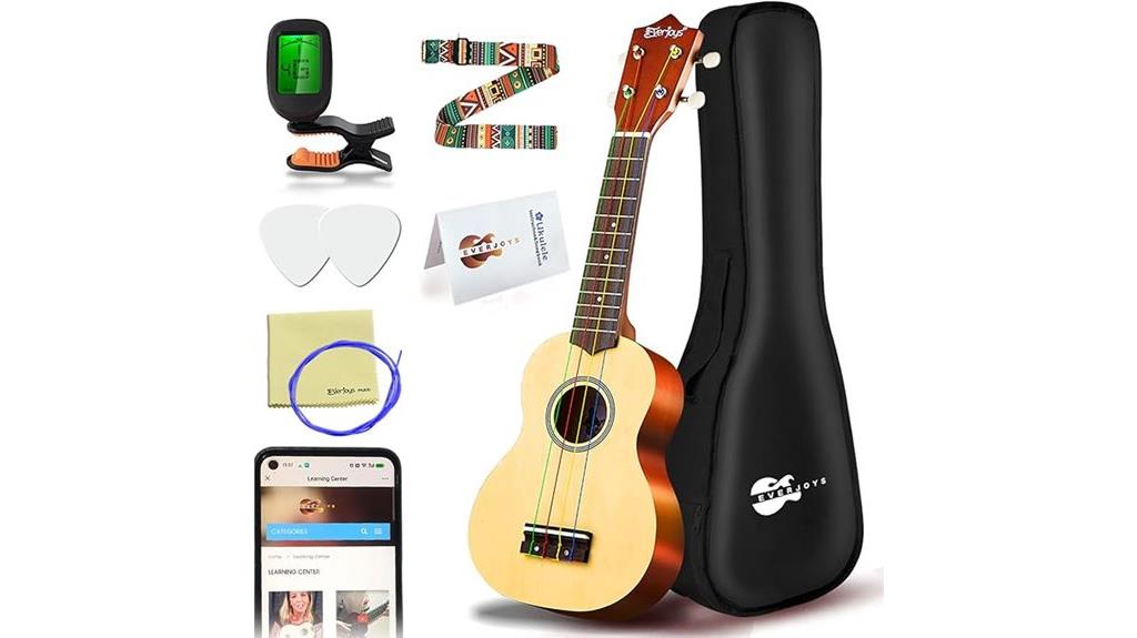 beginner soprano ukulele pack