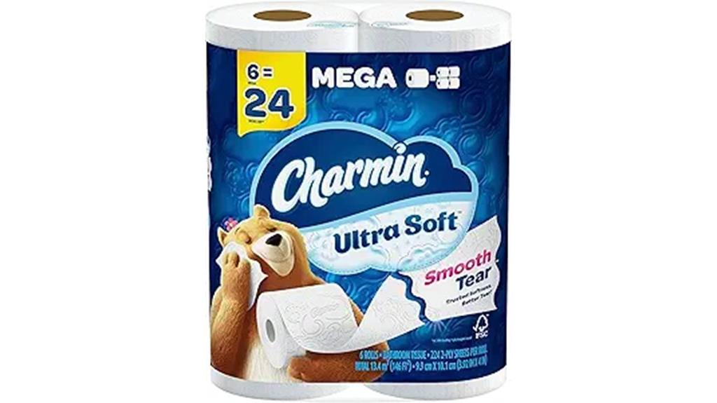 charmin ultra soft mega rolls