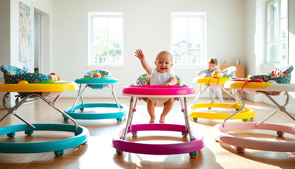 choosing safe baby walkers