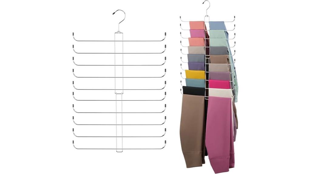 closet hanging legging organizer