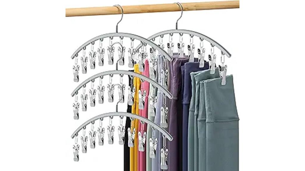 closet legging storage solution