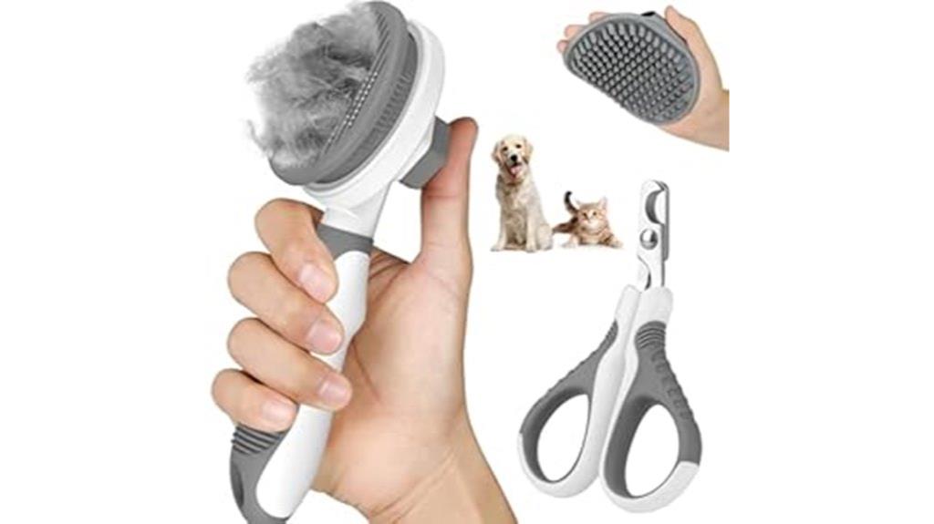 comotech cat grooming set