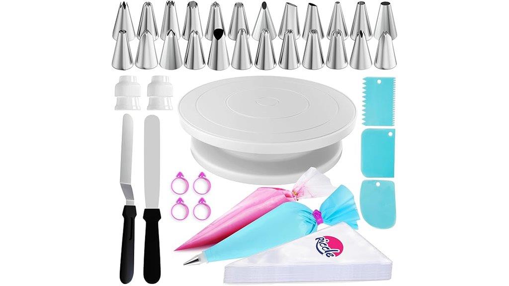 complete cake decorating set