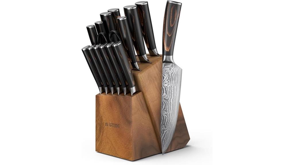 complete kitchen knife set