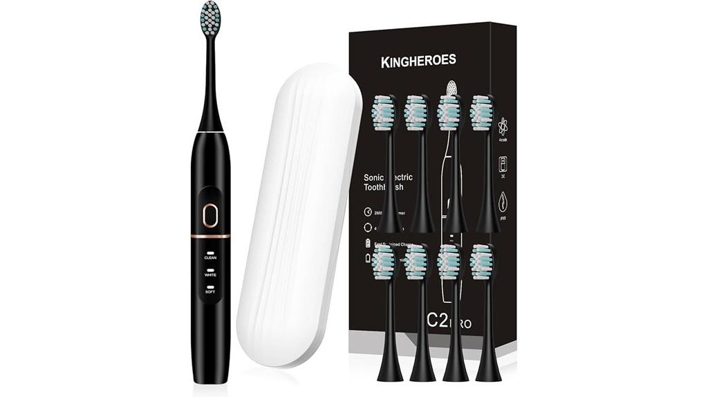 comprehensive electric toothbrush kit