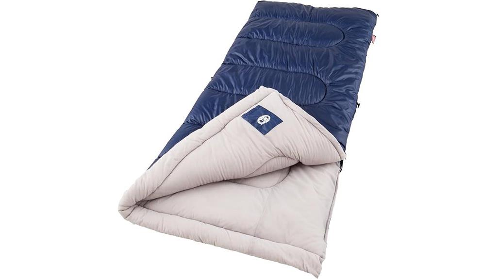 cool weather sleeping bag comfort