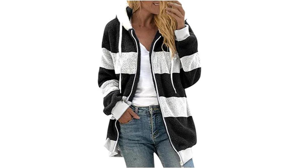 cozy women s fleece jacket