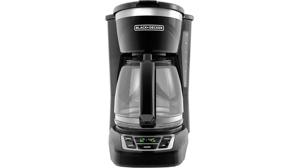 digital 12 cup coffee maker