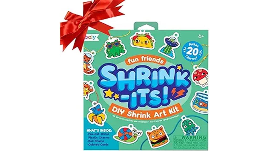 diy shrinking art kit