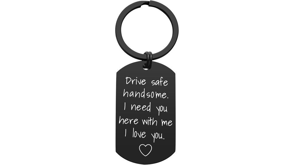 drive safe keychain gift