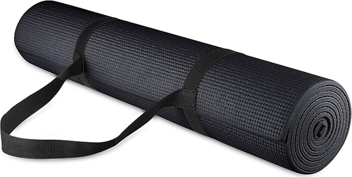 durable yoga mat set