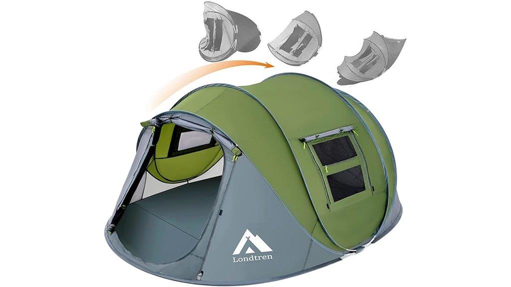 easy pop up camping tent