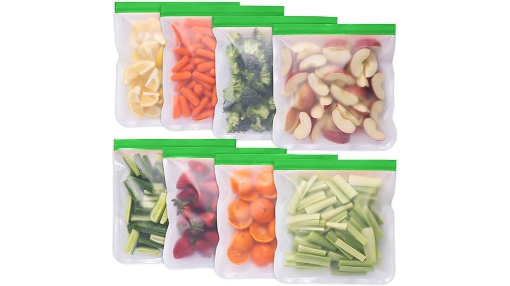 eco friendly reusable freezer bags