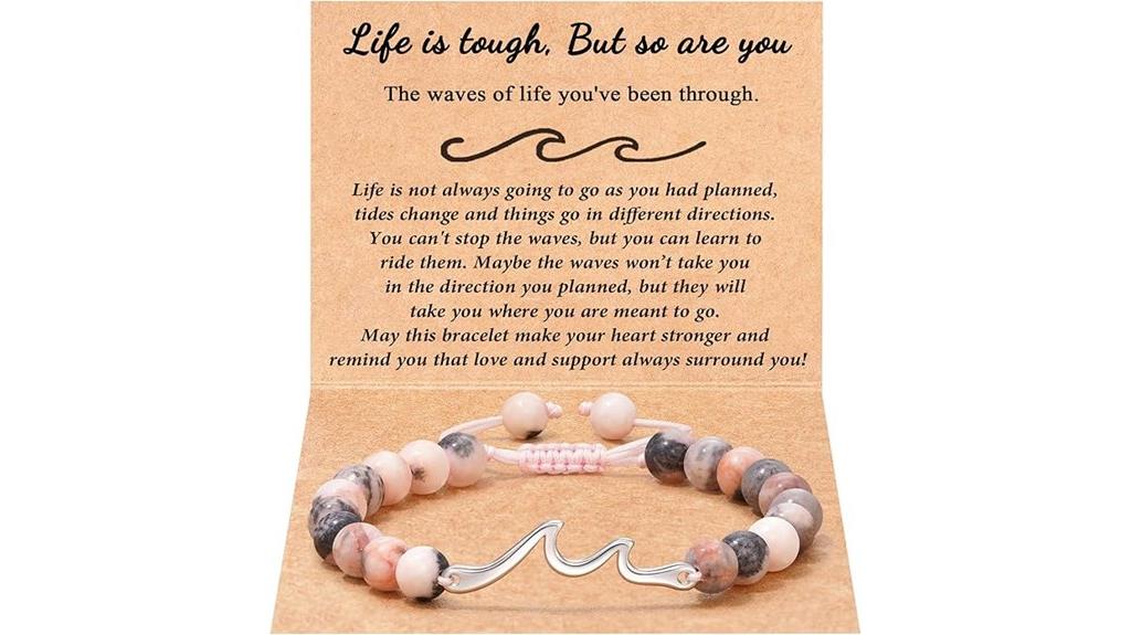 encouragement bracelet for women