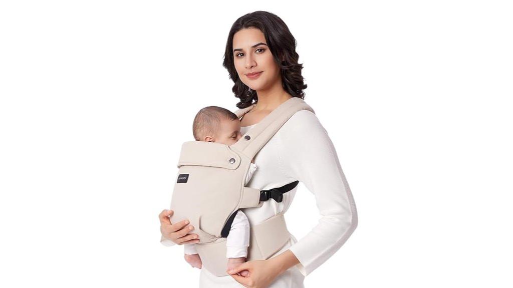 ergonomic lightweight baby carrier