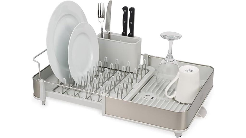 expandable dish drying rack