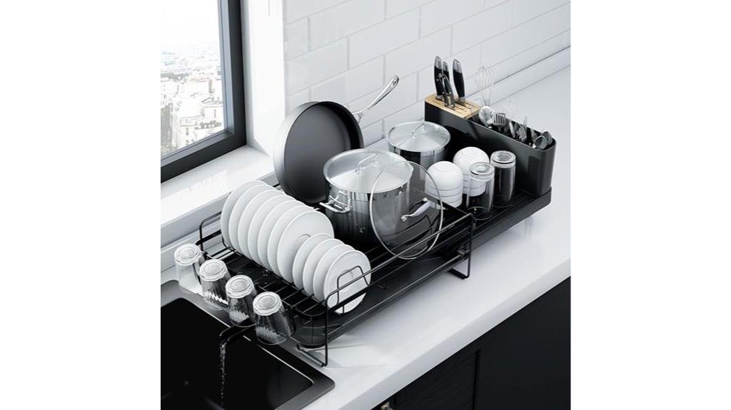 expandable kitchen drying rack