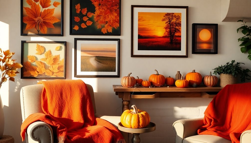 fall inspired home decor