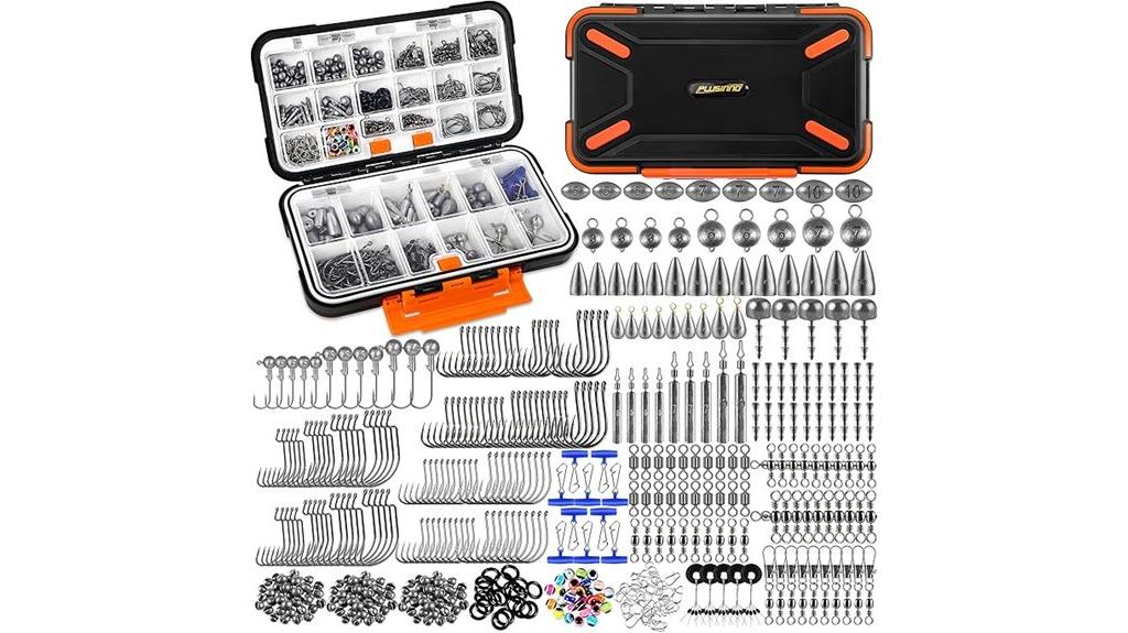 fishing tackle box kit