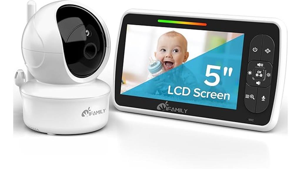 five screen baby monitor