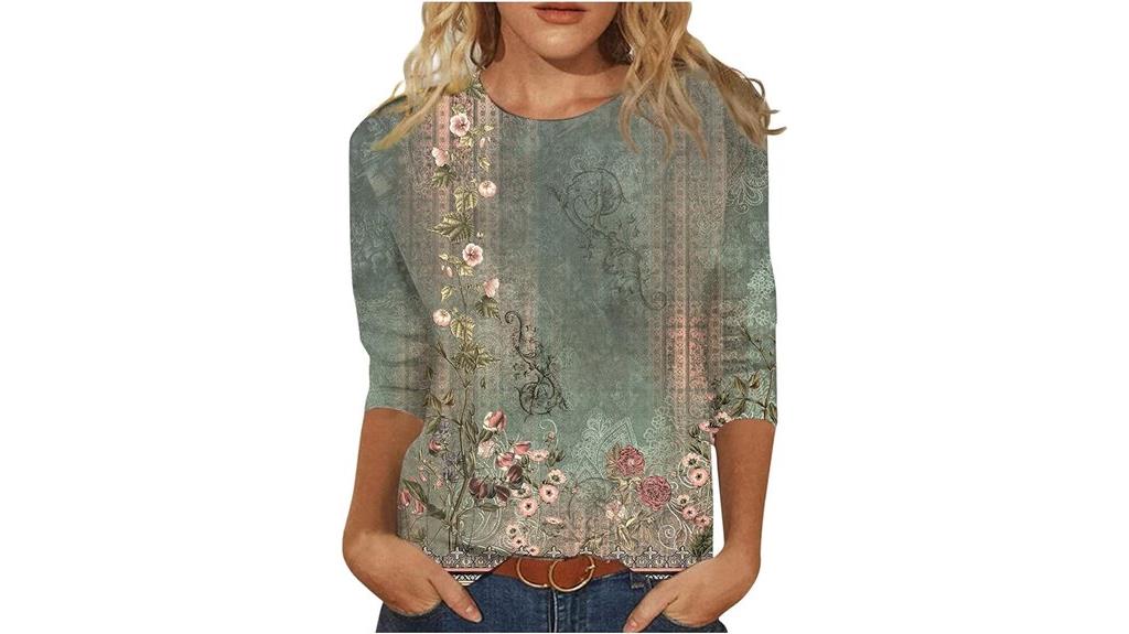 floral print women s tops