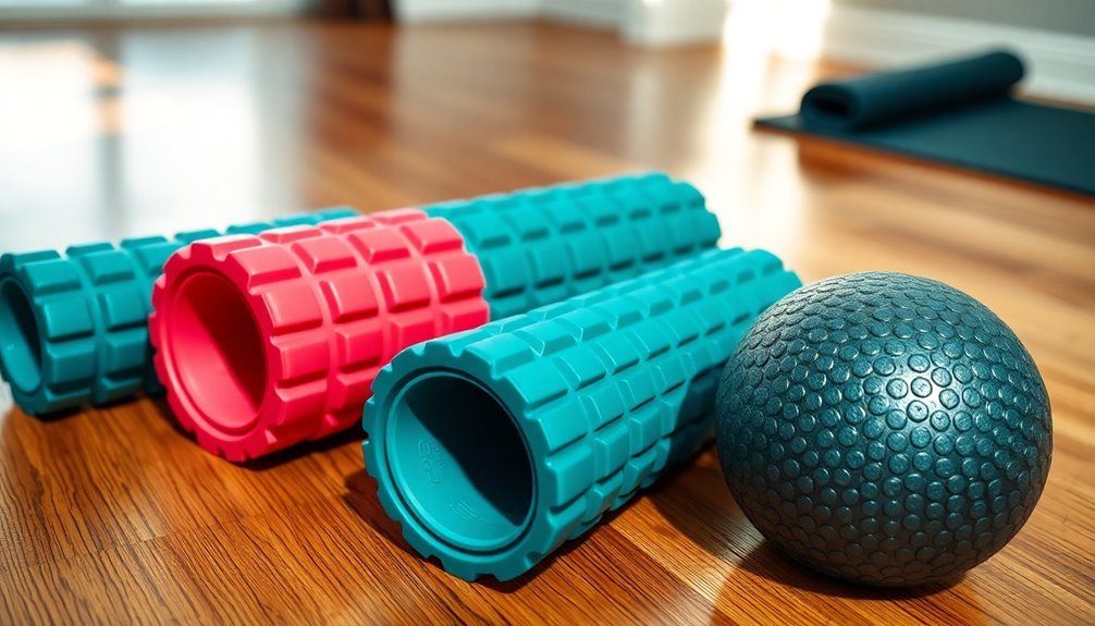 foam rolling exercise equipment