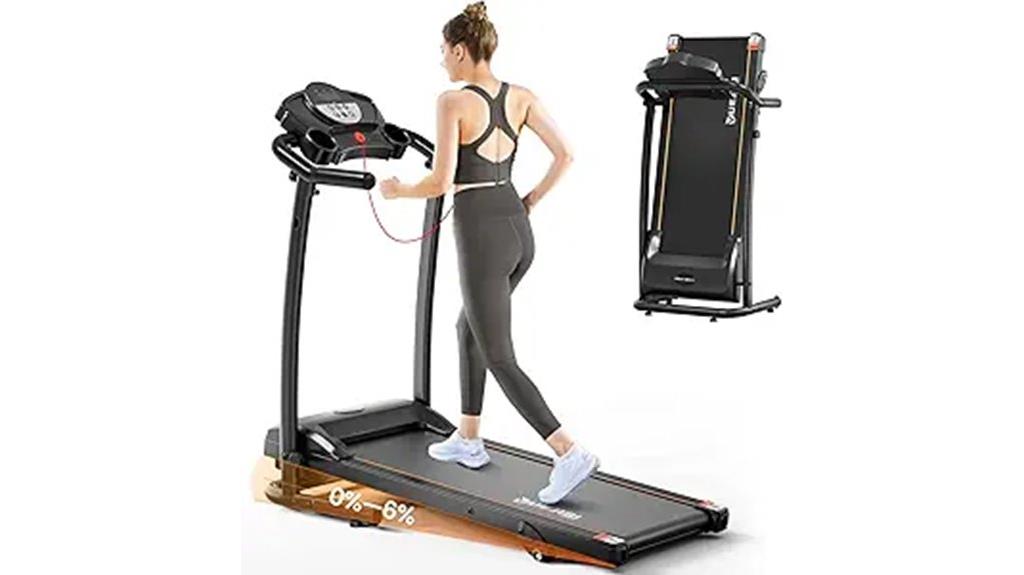 foldable incline treadmill 3 0hp