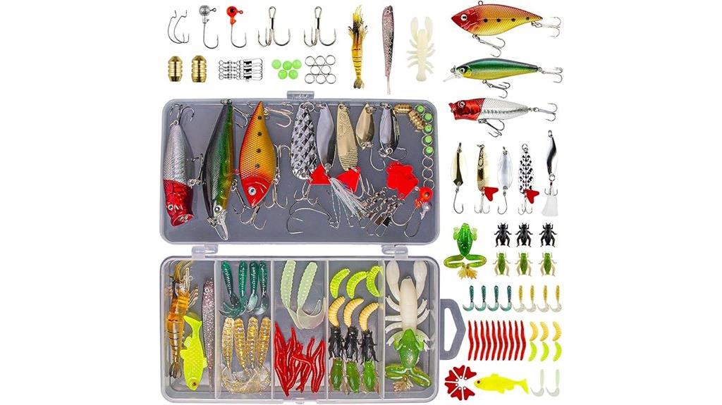 freshwater fishing lure kit