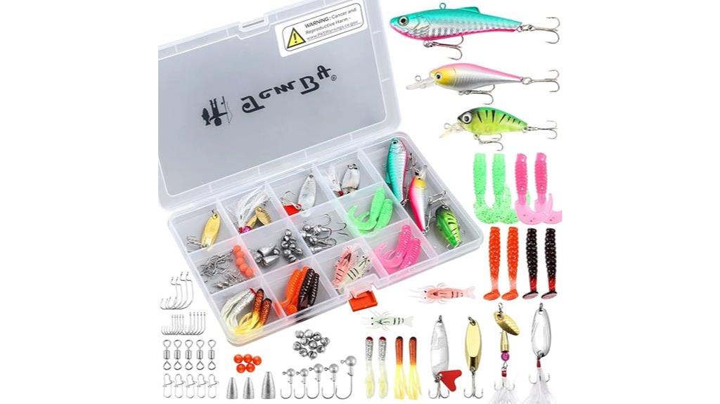 freshwater fishing tackle kit