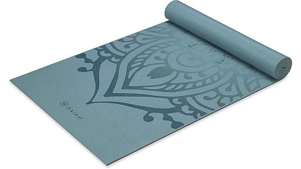 gaiam 6mm yoga mat