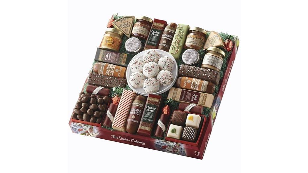 gourmet food gift set