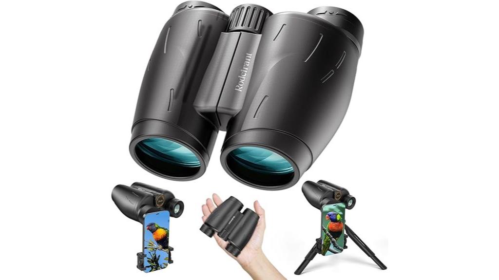 high definition binoculars with adapter