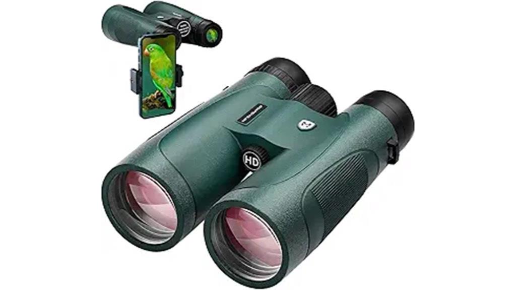 high definition binoculars with adapter