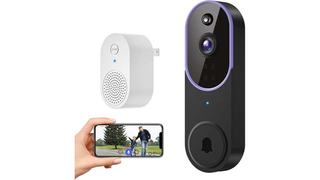 high definition smart doorbell