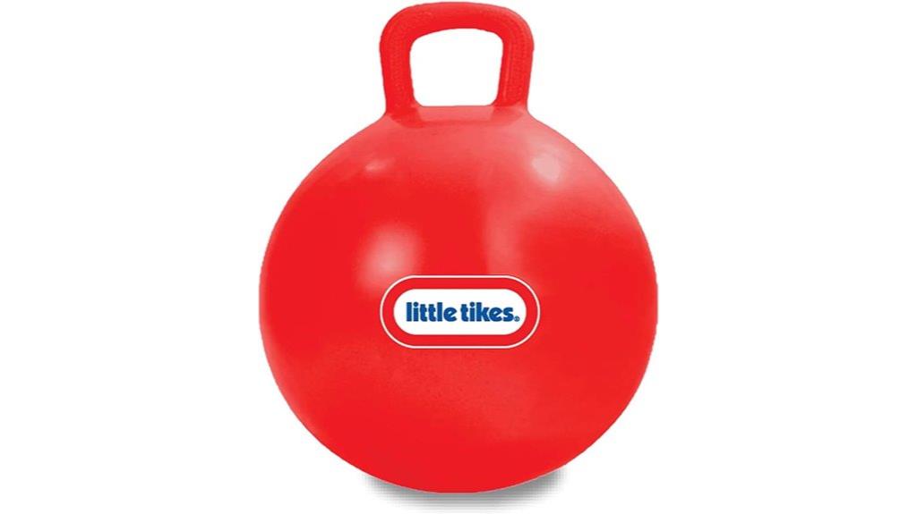 inflatable red hopper ball